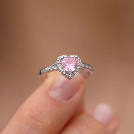 Altın Kaplama Pandora Kalp Yüzük