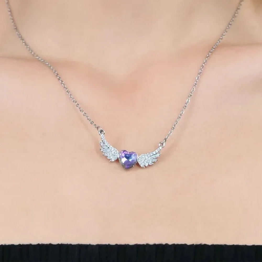 14 Ayar Altın Kaplama Melek Kanadı Kolye